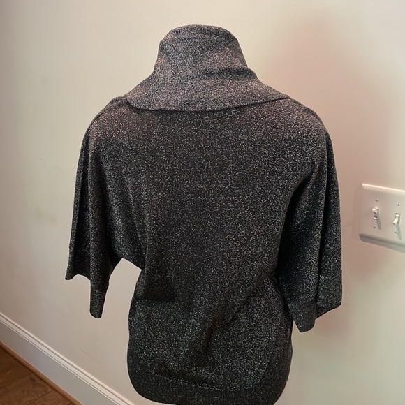 Michael Michael Kors cowl neck sparkle lightweight sweater - Picture 4 of 5